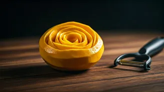 This Sturdy Peeler Hack Makes Gorgeous Mango Roses Fast