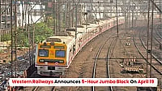 Western Railways Announces 5-Hour Jumbo Block Between Santa Cruz & Goregaon On April 19 - Check Details & Timings Here