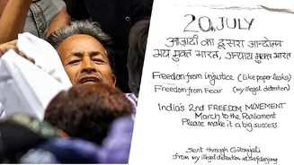 Sonam Wangchuk: పార్లమెంట్‌ మార్చ్‌కు మద్దతు ఇవ్వండి.. ఆస్పత్రి నుంచి సోనమ్‌ వాంగ్‌చుక్‌ కీలక సందేశం