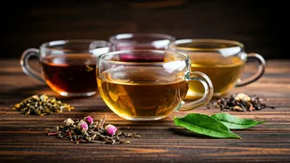 5 Herbal Teas for Glowing Skin & Hair