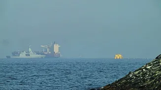 A cargo ship attacked near Strait of Hormuz as tensions persist despite fragile ceasefire