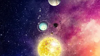 Identify stars and planets via mobile apps