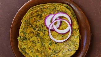 Methi Paratha Brings Fresh Greens and Gentle Bitterness to Breakfast