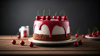 Why This DIY Fusion Cherry Cake Is Highly Shared
