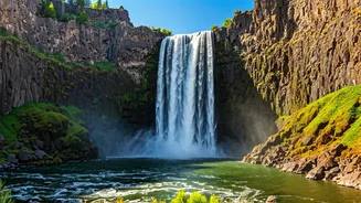 Shoshone Falls: Idaho's Majestic 'Niagara of the West' Towers Over Its Famous Counterpart