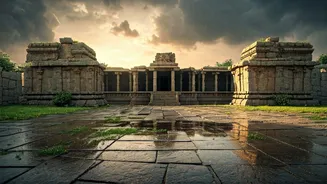 Take Stunning Instagram Photos At Rain Washed Ruins In Hampi