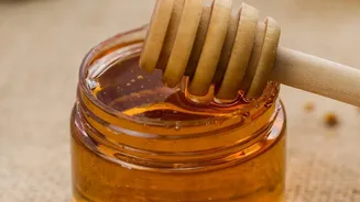 Honey Has a Different Texture but Is Still an Added Sweetener
