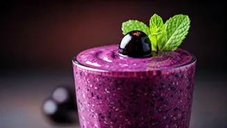 This Creamy Purple Jamun Smoothie Hack Is Pure Bliss