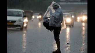 Rain Lashes Parts Of Delhi-NCR, Brings Respite From Sweltering Heat