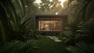Secluded Backwater Eco-Cabins Replace Generic Commercial Honeymoon Packages Completely
