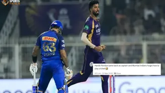 “Mumbai Indians failing purposely under the captaincy of Hardik Pandya”: X reacts to MI’s batting collapse against KKR