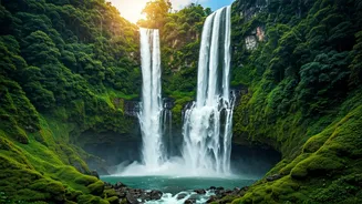 Meghalaya Waterfalls Are At Absolute Peak Volume