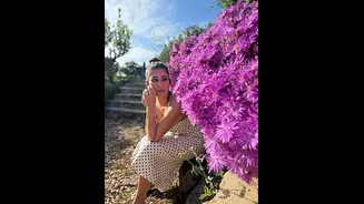 Nayanthara Looks Dreamy In Chic Polka Dot Dress From Her Romantic Rome Vacation
