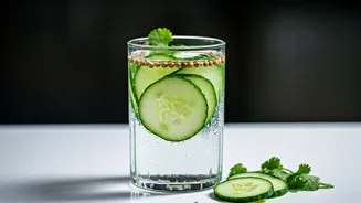 Drink Cucumber Coriander Seed Tonic For A Healthy Gut