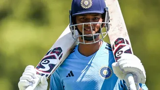 As competition for India's white-ball spots intensifies, Yashasvi Jaiswal see practicing wicketkeeping to strengthen his case for 2027 ODI World Cu...