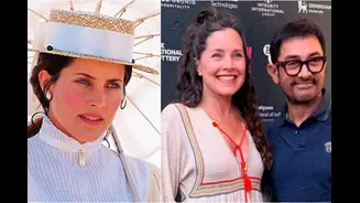 Aamir Khan Reunites With Lagaan’s ‘Elizabeth’ Aka Rachel Shelley In London, Leaves Fans Nostalgic
