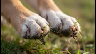 How To Clean Damp Grass Contaminants From Canine Paws To Block Fungal Disease Traps