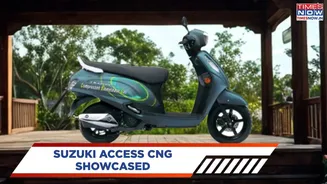 Suzuki Access CNG Concept Showcased At Japan Mobility Show — India Powers Suzuki’s Green Vision