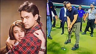 Aamir Khan's Crazy Golf Lessons During Raja Hindustani (Exclusive)