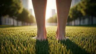 Why Urban Indians Walk Barefoot On Grass Every Morning