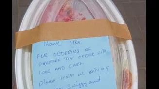 ‘Please Help Us’: Mumbai Eatery Sends Handwritten Note With Food Order — ‘We Almost Forgot There Are Humans...’