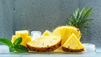 Pineapple Drinks Make Heat Feel Less Annoying
