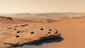 Strange Holes Found On Mars By NASA Curiosity Rover Confuse Scientists