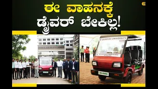 ಟೆಸ್ಲಾಗೆ ಸೆಡ್ಡು ಹೊಡೆದ ಮಂಗಳೂರು ವಿದ್ಯಾರ್ಥಿಗಳು; ಕಡಿಮೆ ವೆಚ್ಚದಲ್ಲಿ AI ಚಾಲಕರಹಿತ ವಾಹನ ನಿರ್ಮಾಣ!
