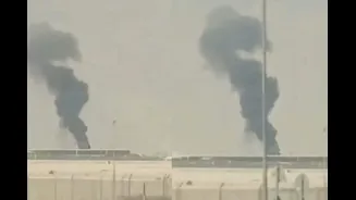 Loud Explosions Heard In Riyadh, Houthis Claim They Fired Missile At Airport