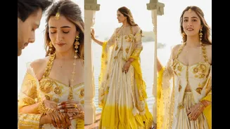 Yellow, Gota And Glow: Nupur Sanon’s Haldi Look Steals The Spotlight