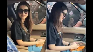 Trisha Krishnan's Priceless Reaction To Fan Asking About Vijay At Karuppu Screening Goes Viral | Watch