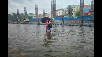 Rain subsides in Kolkata as deep depression weakens