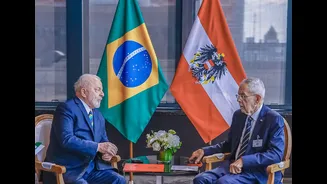 Lula conversa com presidente austríaco sobre democracia e conflitos