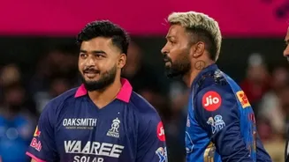 Who Won Yesterday’s RR vs MI Match? Rajasthan Royals Beat Mumbai Indians in Rain-Reduced Thriller