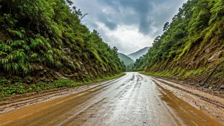 Hill Roads Need Respect After Heavy Showers