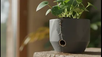 Healthy Plants Need Drainage Holes More Than Designer Containers