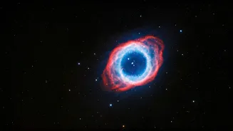 Spot The Stunning Ring Nebula Sitting In The Summer Triangle