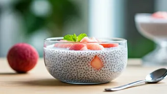 The Ultimate Monsoon Breakfast Litchi Chia Seed Pudding