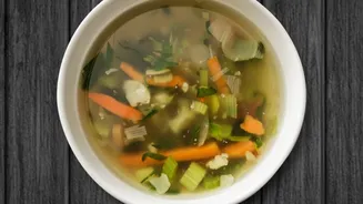 A Clear Broth Highlights Bamboo Shoots Without Heavy Sauce