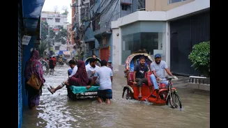 India's Monsoon Toll Crosses 50, Over 700,000 Displaced As Rains Batter Multiple States