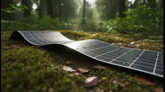 Flexible Solar Sheets Could Expand Clean Energy Options Beyond Sunny Climates