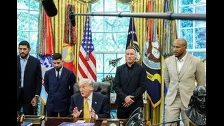 Donald Trump anuncia luta de UFC no jardim da Casa Branca