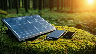 Keep Essential Gear Fully Charged Off-Grid Via Portable Solar Panels