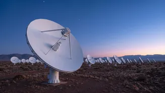 How SKA Telescope Dishes Capture Ancient Radio Signals From The Early Universe