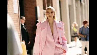 Tampil Manis dengan Pakaian Warna Baby Pink