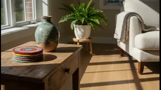 Local Textiles And Handmade Objects Can Break The Showroom Effect