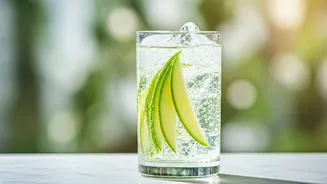 This Sparkling Raw Green Mango Soda Replaces Sugary Mocktails