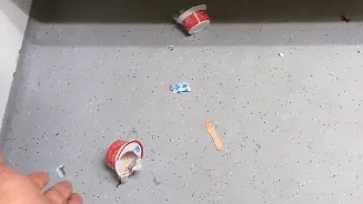 Viral video shows litter inside Vande Bharat Sleeper hours after inaugural run – Watch