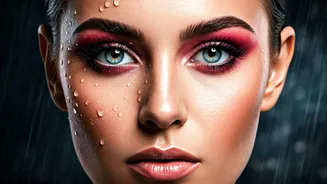 Rain Can't Ruin This Makeup Routine