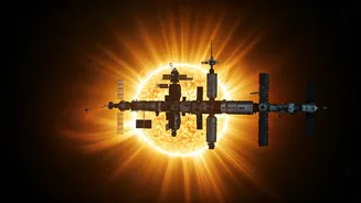 Solar Fury: Astronauts Seek Shelter from Intense Space Storm